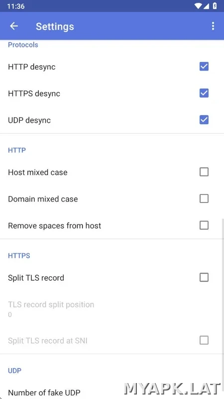 ByeByeDPI скриншот 5