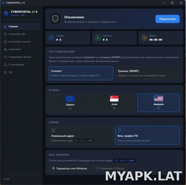 Cyberportal X скриншот 1