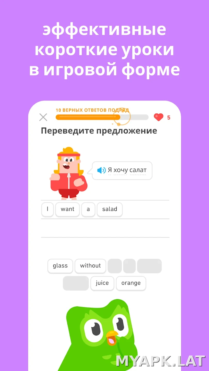 Дуолинго скриншот 4