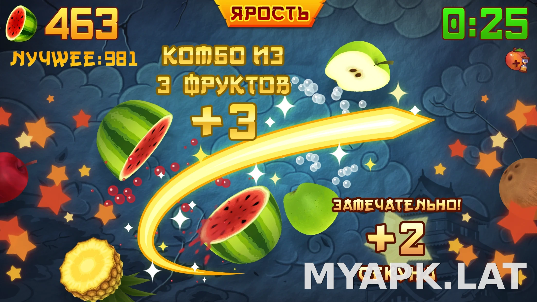 Fruit Ninja скриншот 4