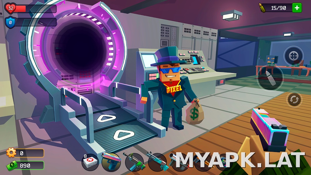 Pixel Combat: Zombies Strike скриншот 1