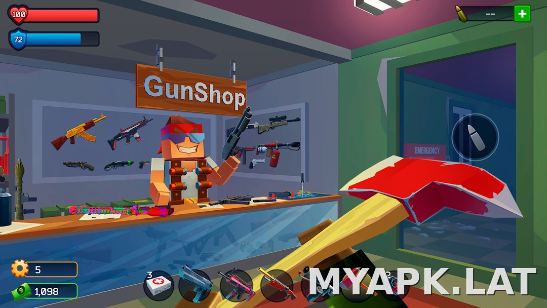 Pixel Combat: Zombies Strike скриншот 2