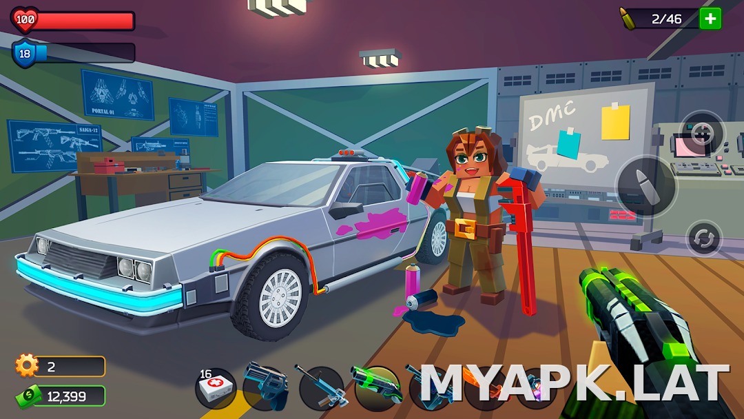 Pixel Combat: Zombies Strike скриншот 3